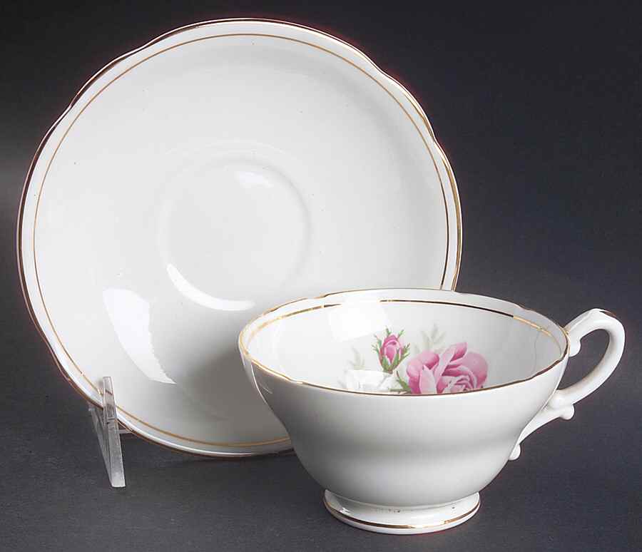 1275 Footed Cup & Saucer Set by Stanley China (ENG)-1