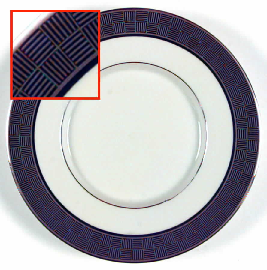 Metropolitan Platinum Saucer by Sango-1