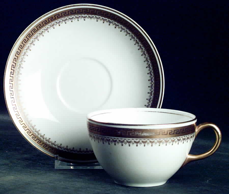 SY534 Flat Cup & Saucer Set by Syracuse-1