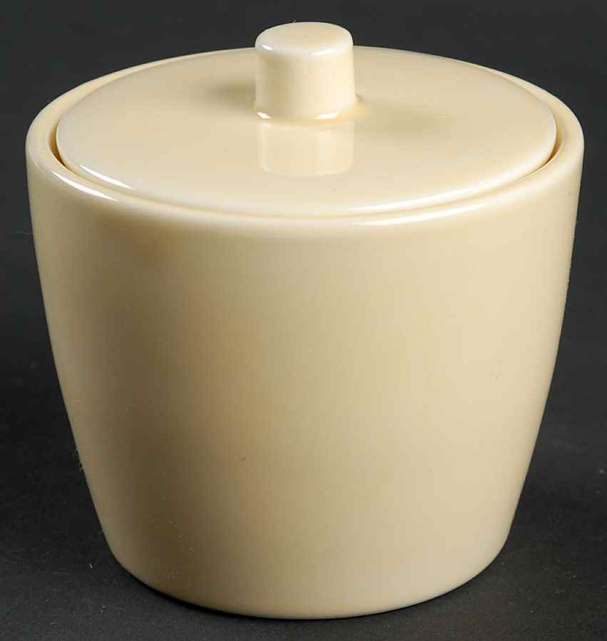 Luna Manila (Yellow) Sugar Bowl & Lid by Swid Powell-1