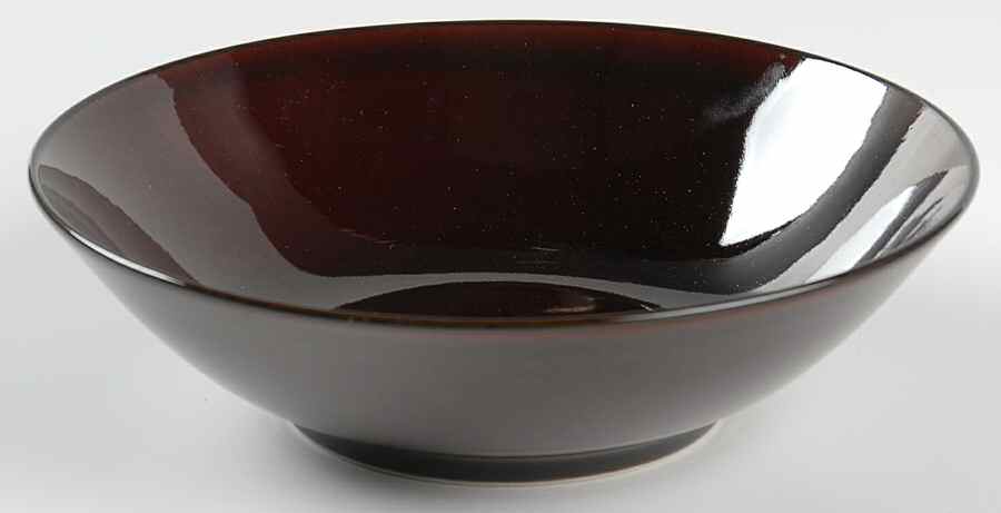 Luna Mahogany (Brown) Coupe Soup Bowl by Swid Powell-1