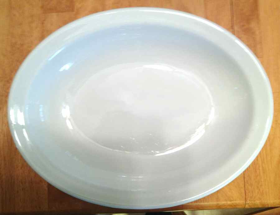SHO194 9" Oval Vegetable Bowl by Shenango-1