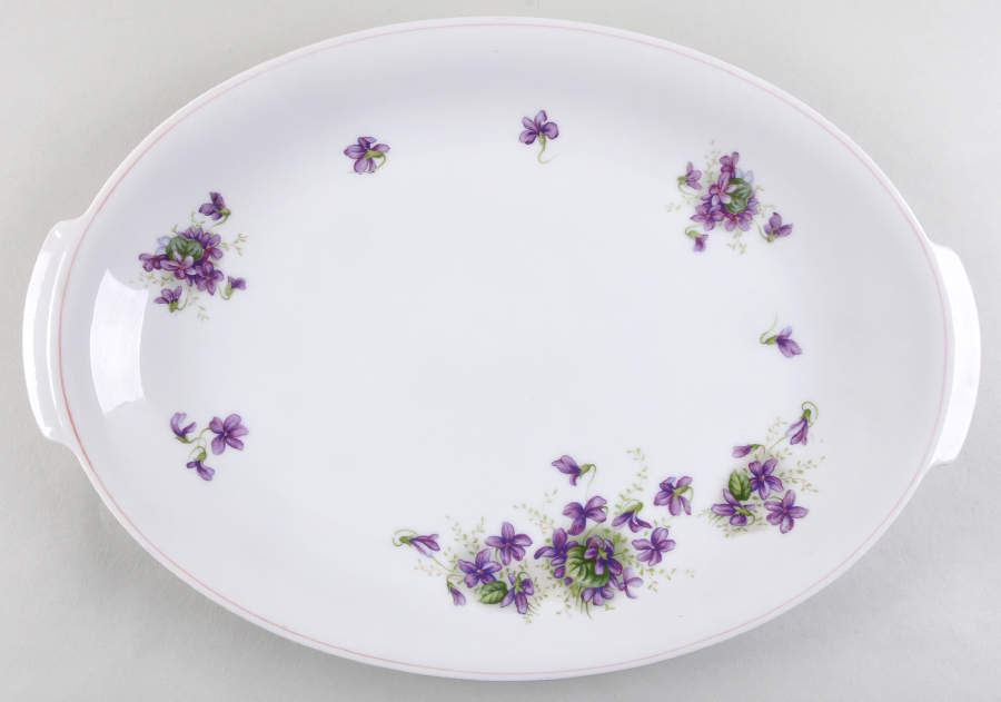 SAN61 15" Oval Serving Platter by Sango-1