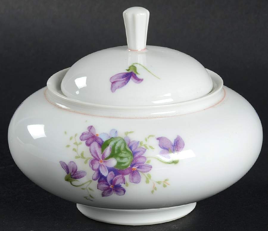 SAN61 Sugar Bowl & Lid by Sango-1