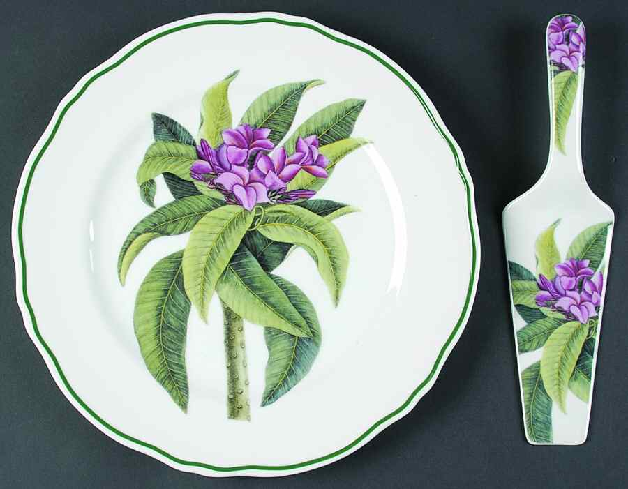 Catesby Cake Plate & Server Set (Boxed) by Sadek-1