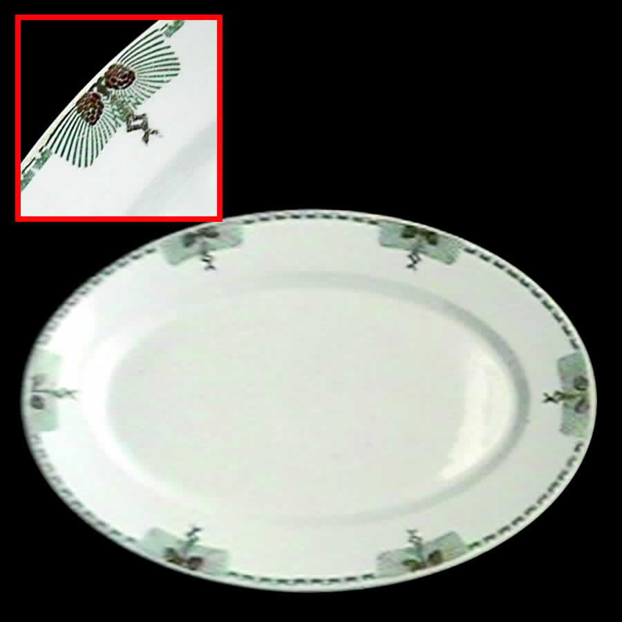 SY542 14" Oval Serving Platter by Syracuse-1