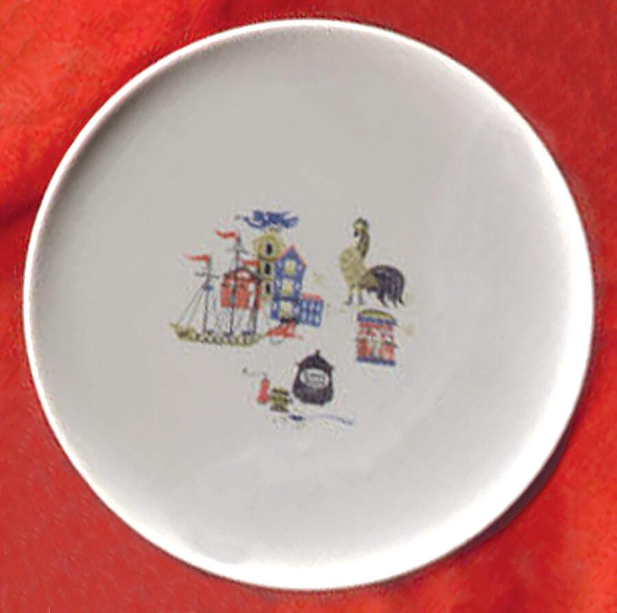 Old Gloucester Luncheon Plate by Salem-1