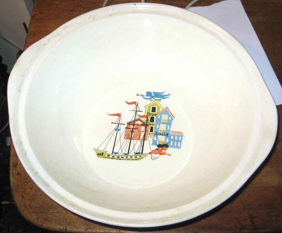Old Gloucester Round Vegetable No Lid by Salem-1