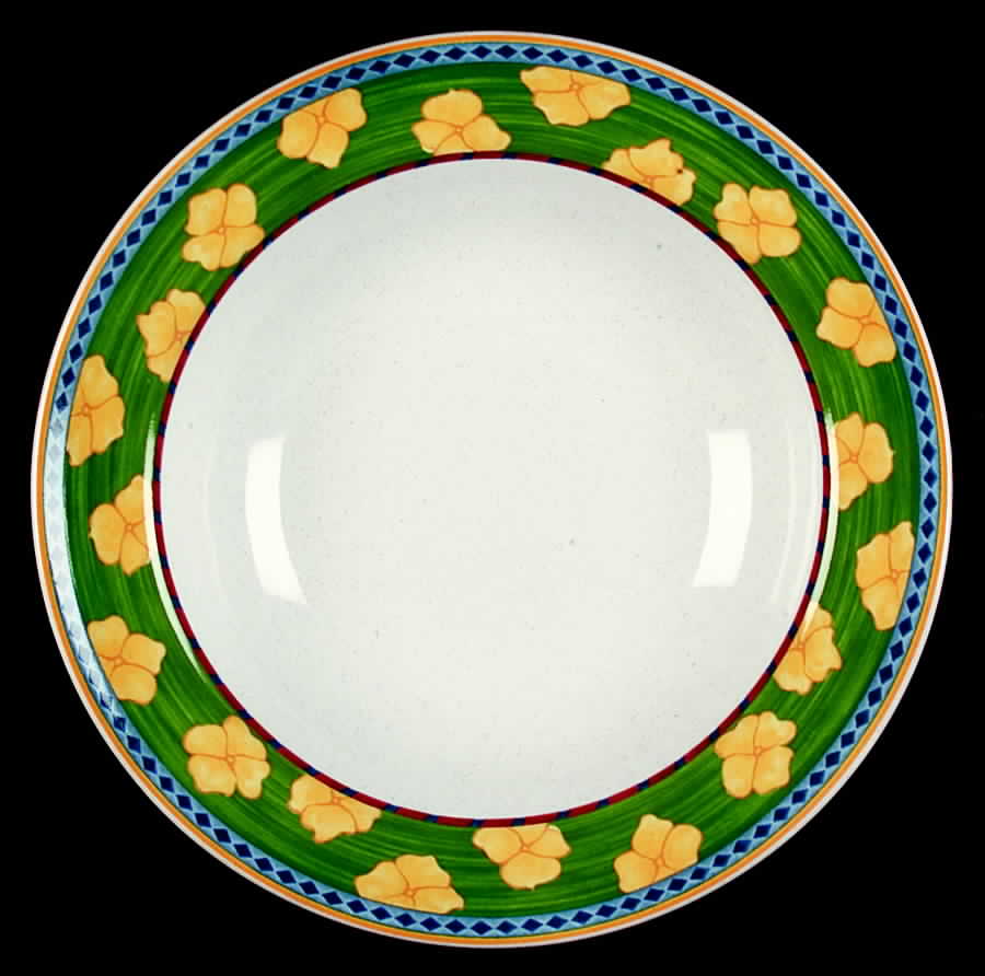 Summer Song Rim Soup Bowl by Studio Nova-1