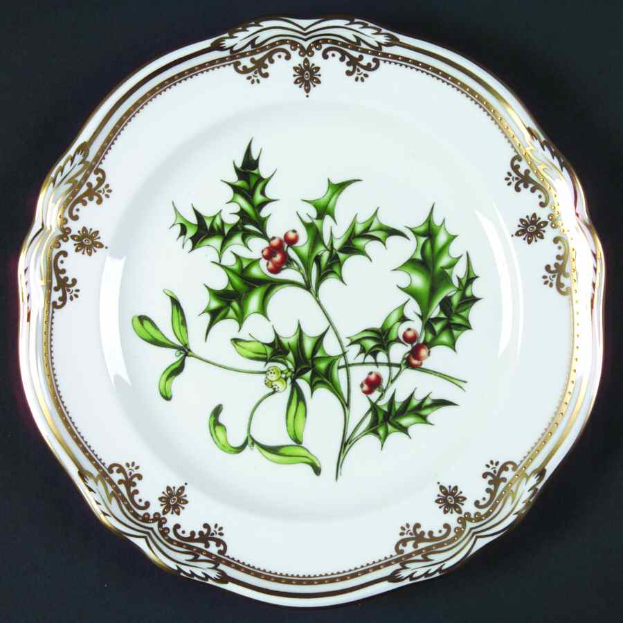 Stafford Flowers Holiday Salad Plate by Spode-1