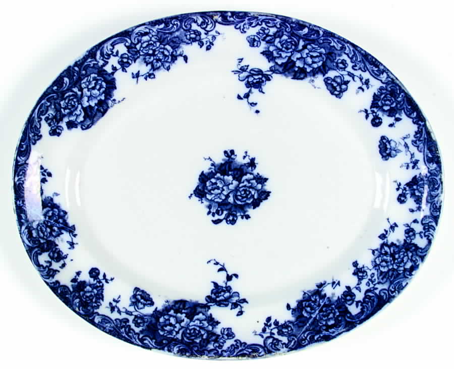 Madrid 13" Oval Serving Platter by Steele & Co-1