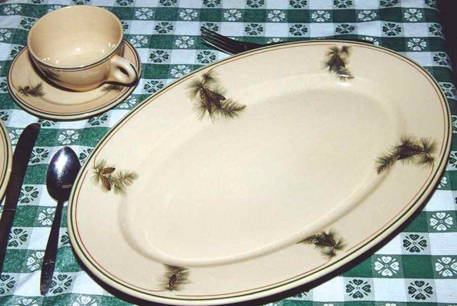 SY545 12" Oval Serving Platter by Syracuse-1