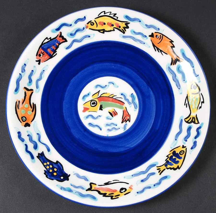 Les Tropiques Dinner Plate by Strata Group-1
