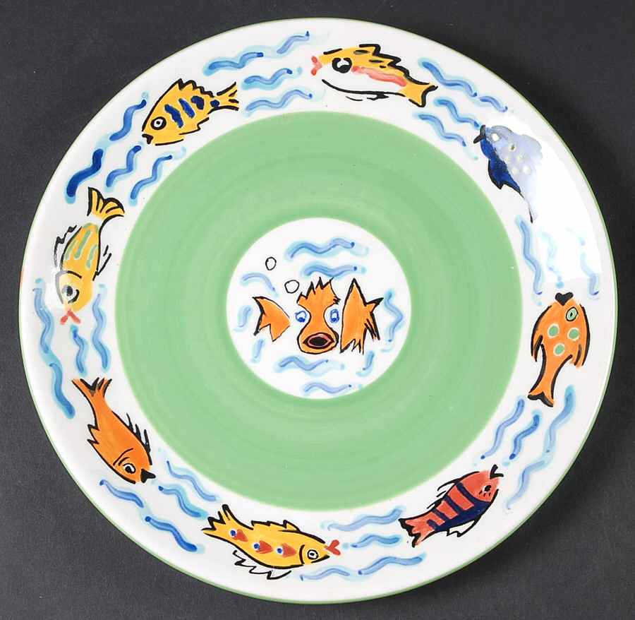 Les Tropiques Dinner Plate by Strata Group-1