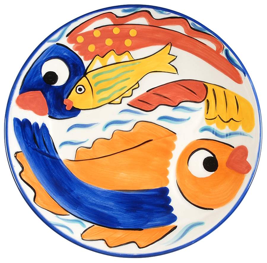 Les Tropiques Luncheon Plate by Strata Group-1