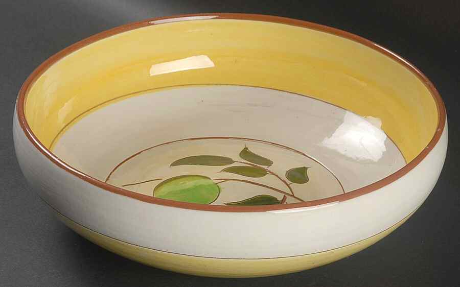 Lime 10" Large Salad Serving Bowl by Stangl-1