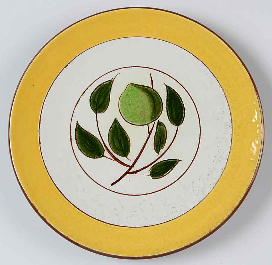 Lime Salad Plate by Stangl-1
