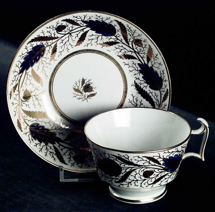 1779 Footed Cup & Saucer Set by Spode-1