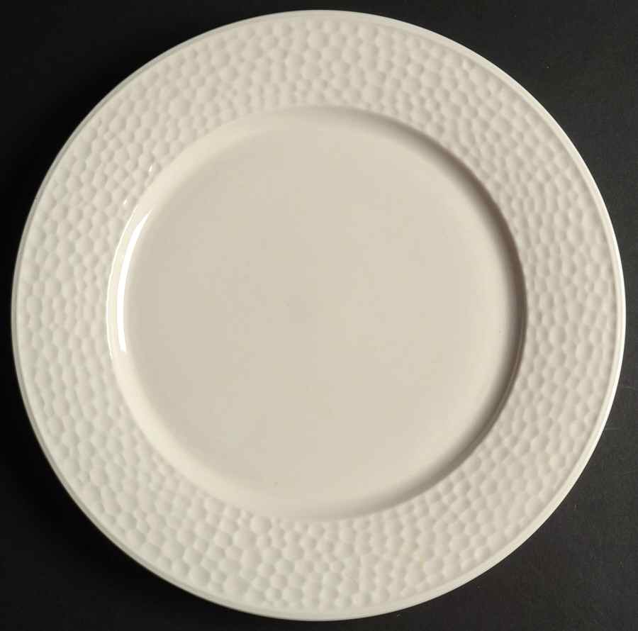Lisbon White 12" Chop Plate (Round Platter) by Sango-1