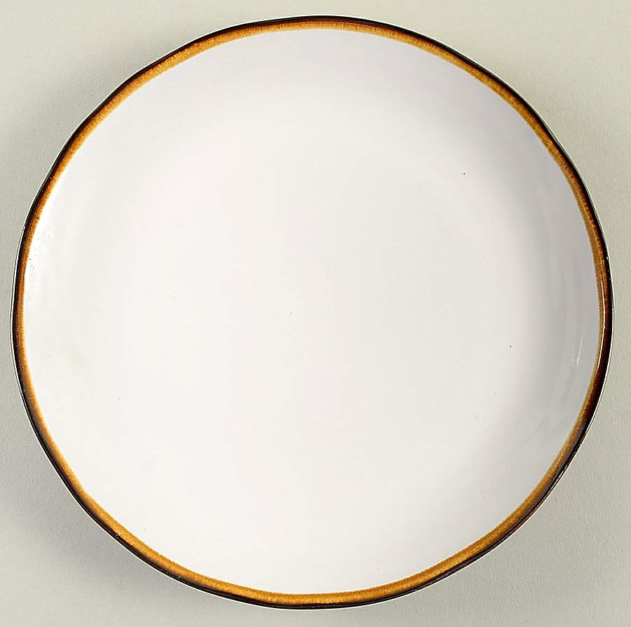 Quarry White Salad Plate by Sango-1