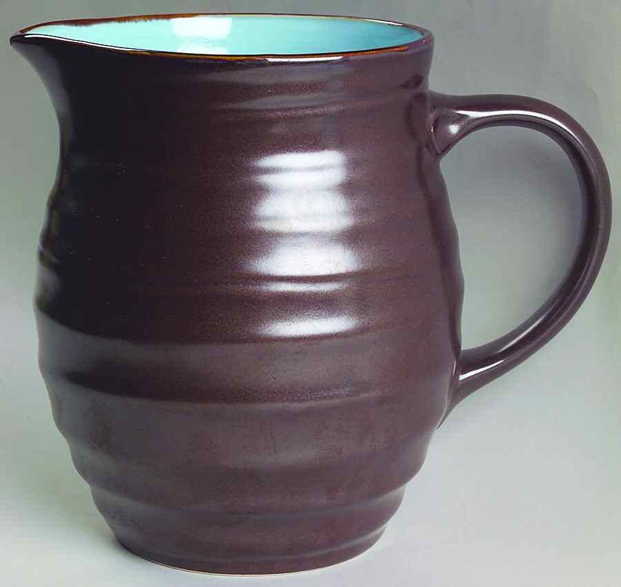 Quarry Blue 64 Oz Pitcher by Sango-1