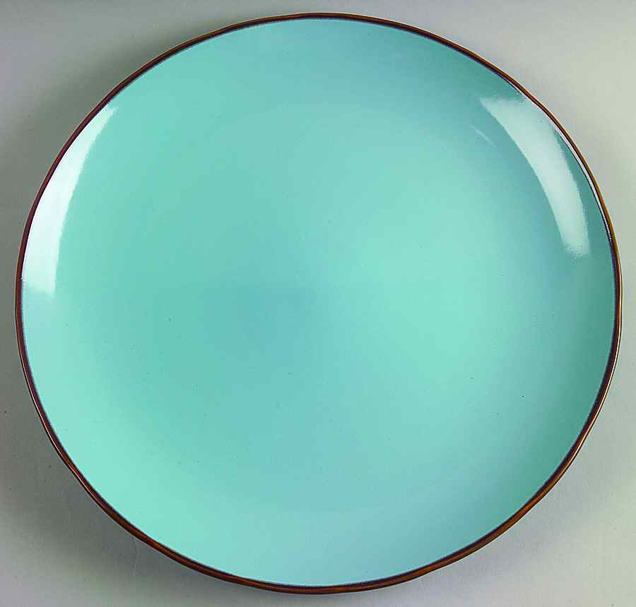 Quarry Blue 12" Chop Plate (Round Platter) by Sango-1