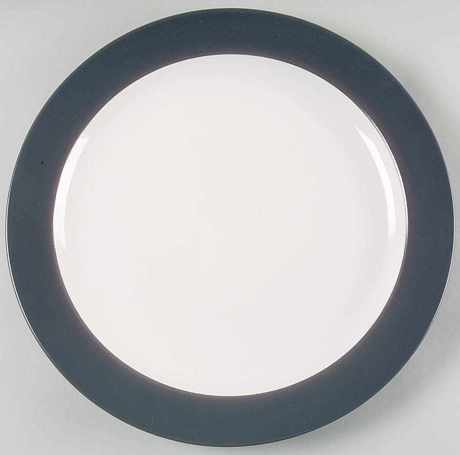 Graphite 12" Chop Plate (Round Platter) by Sango-1