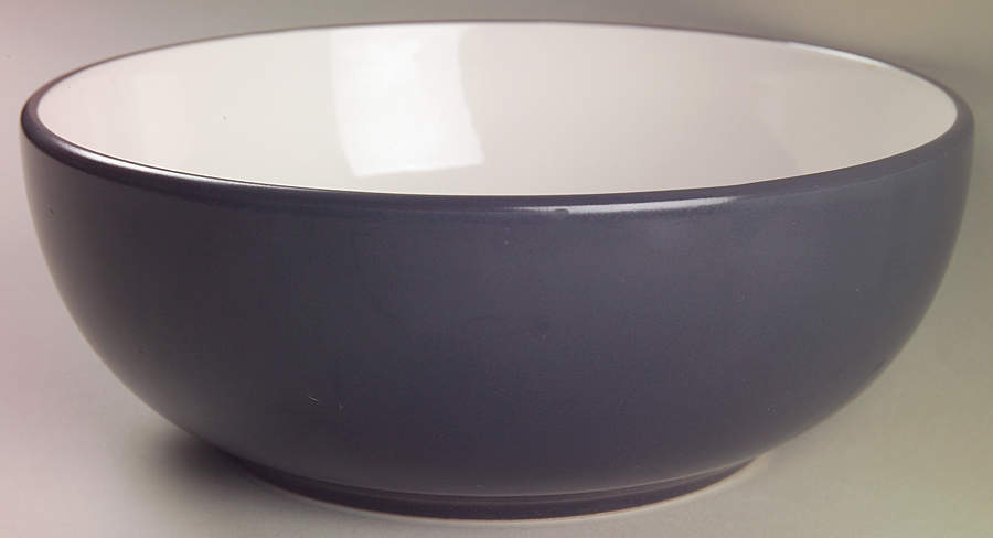 Graphite 9" Round Vegetable Bowl by Sango-1