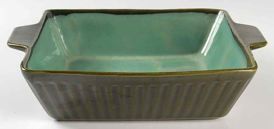 Nova Green 9" Square Baker by Sango-1