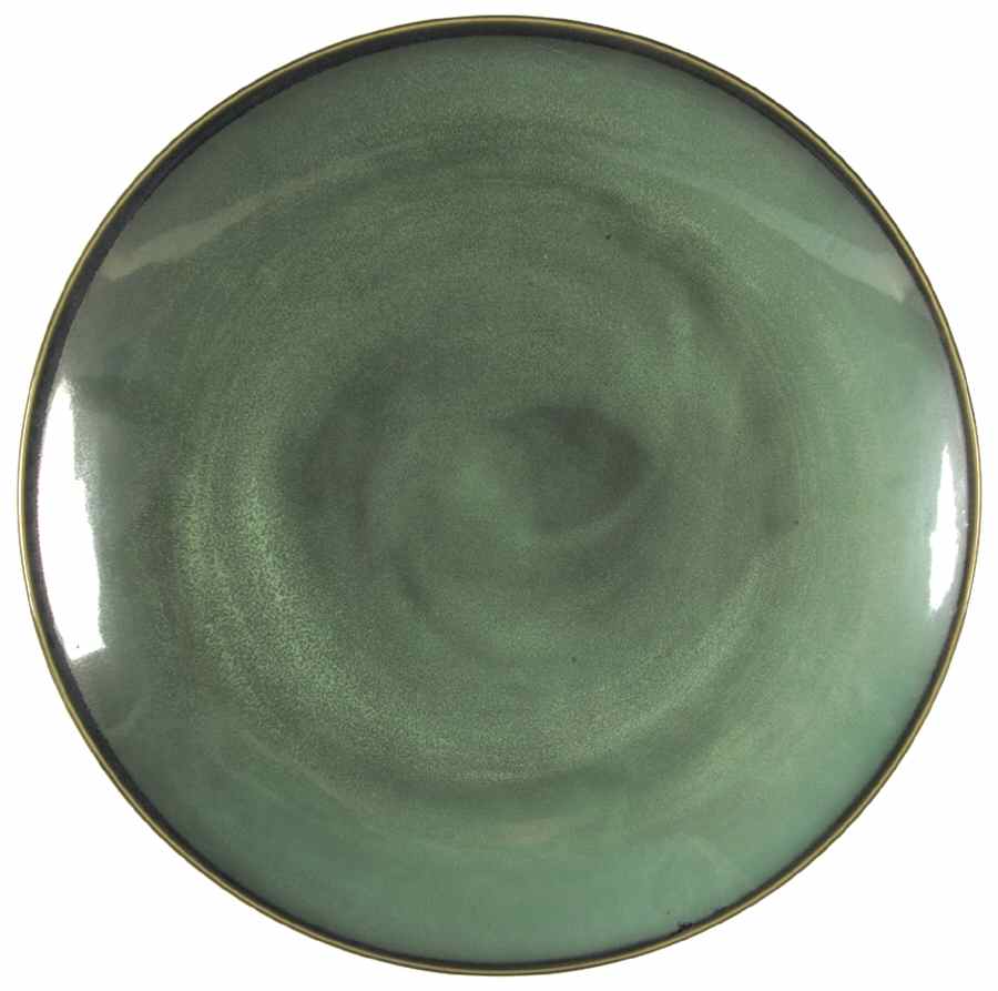 Nova Green Dinner Plate by Sango-1