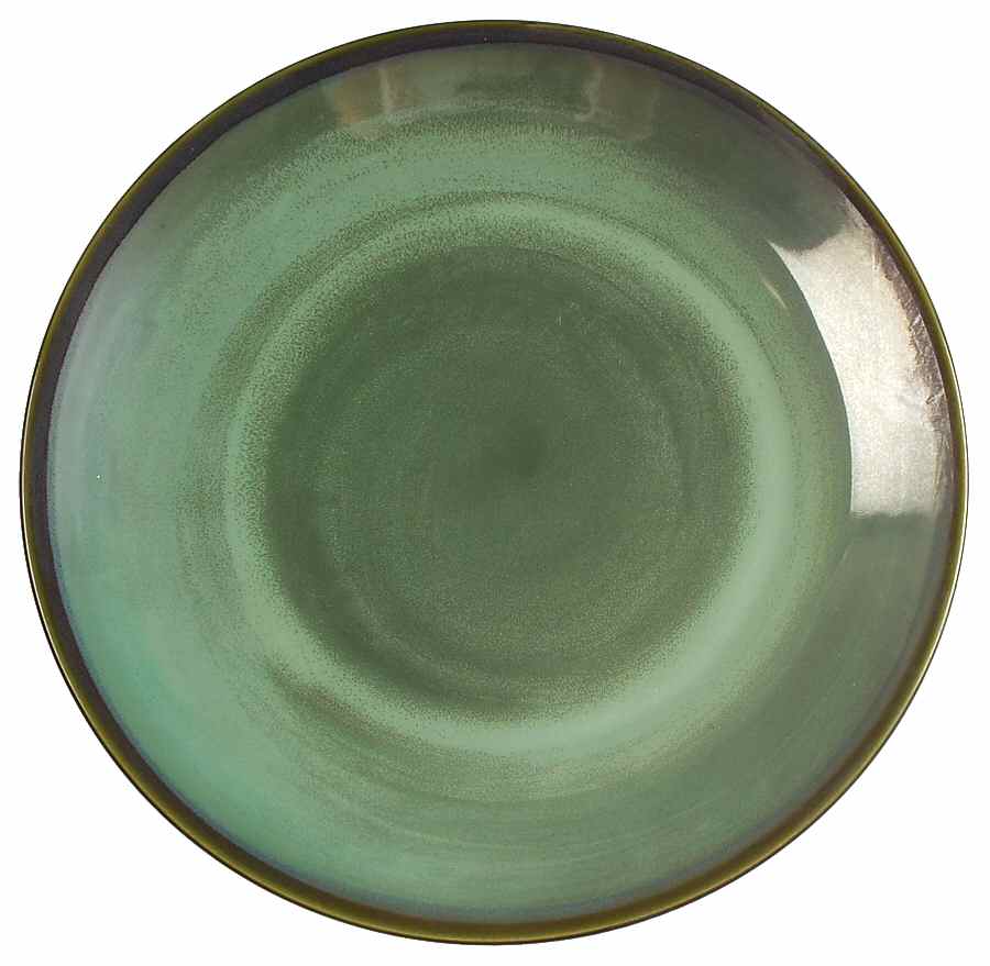 Nova Green 12" Chop Plate (Round Platter) by Sango-1