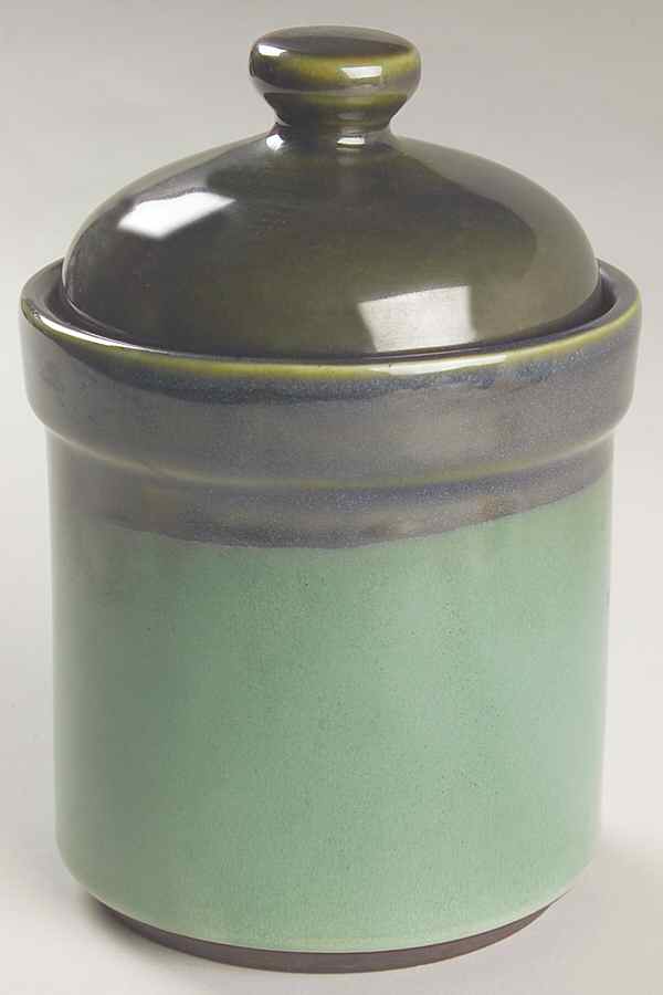 Nova Green Small Canister & Lid by Sango-1