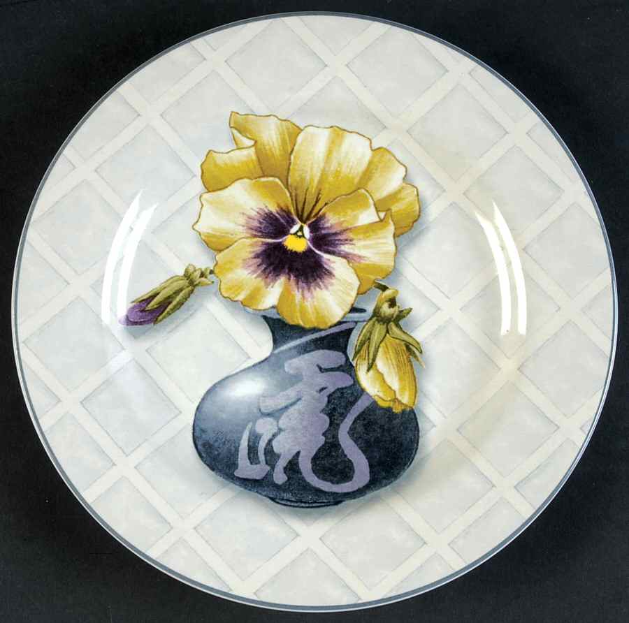 Trellis Salad/Dessert Plate by Sakura-1