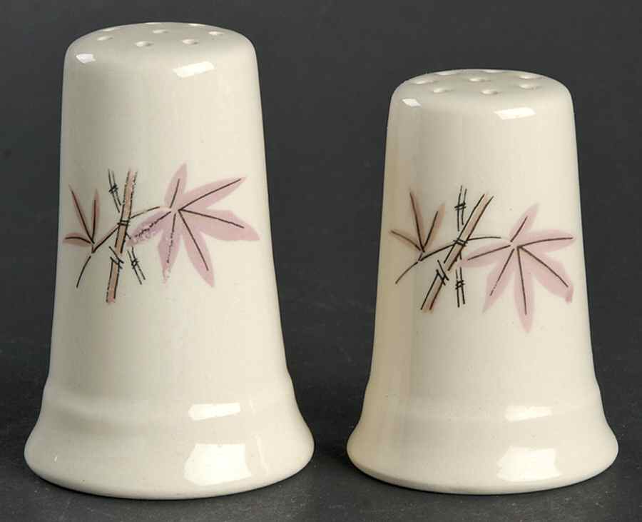 Pink Bamboo Salt & Pepper Set by Salem-1