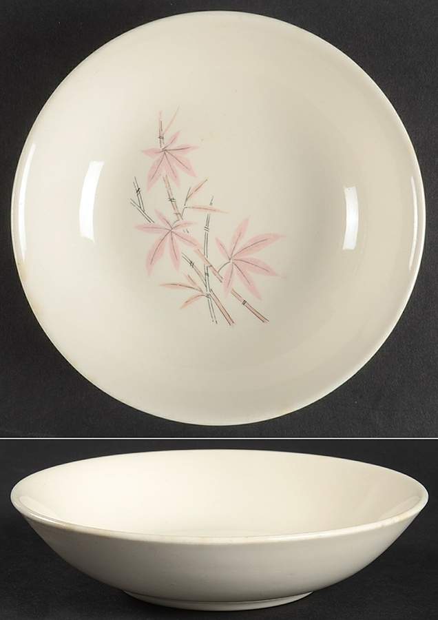 Pink Bamboo Fruit/Dessert (Sauce) Bowl by Salem-1