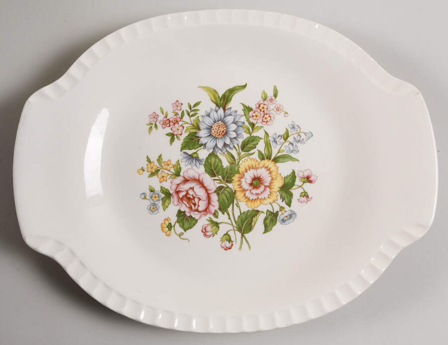 Regency 14" Oval Serving Platter by Salem-1