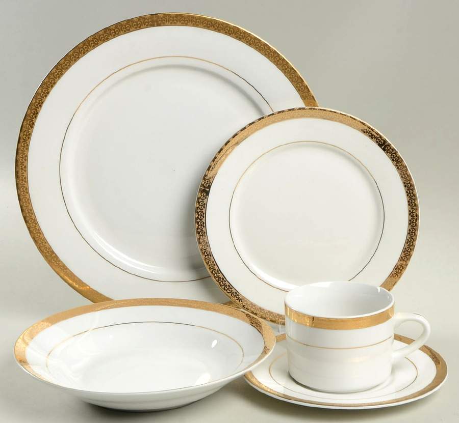 Georgetown 5 Piece Place Setting by Sango-1