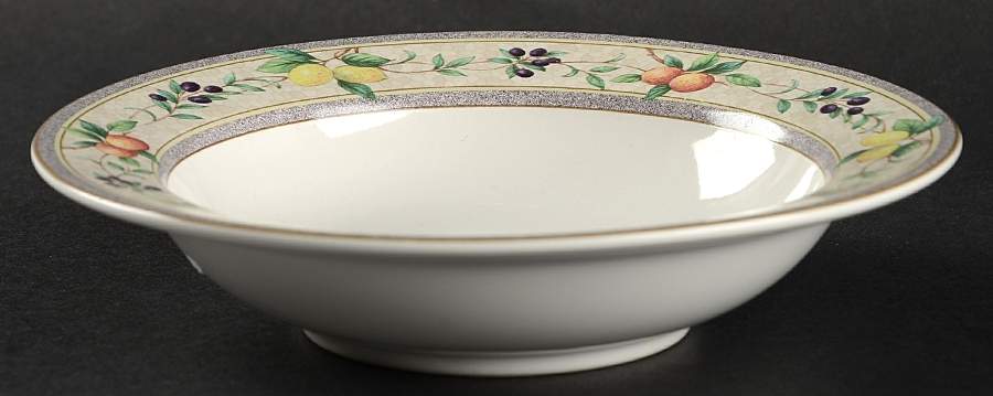 Sun Kissed Rim Fruit/Dessert (Sauce) Bowl by Studio Nova-1