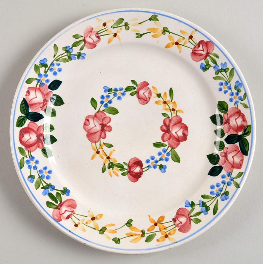 Piccola Bread & Butter Plate by Sarreguemines-1