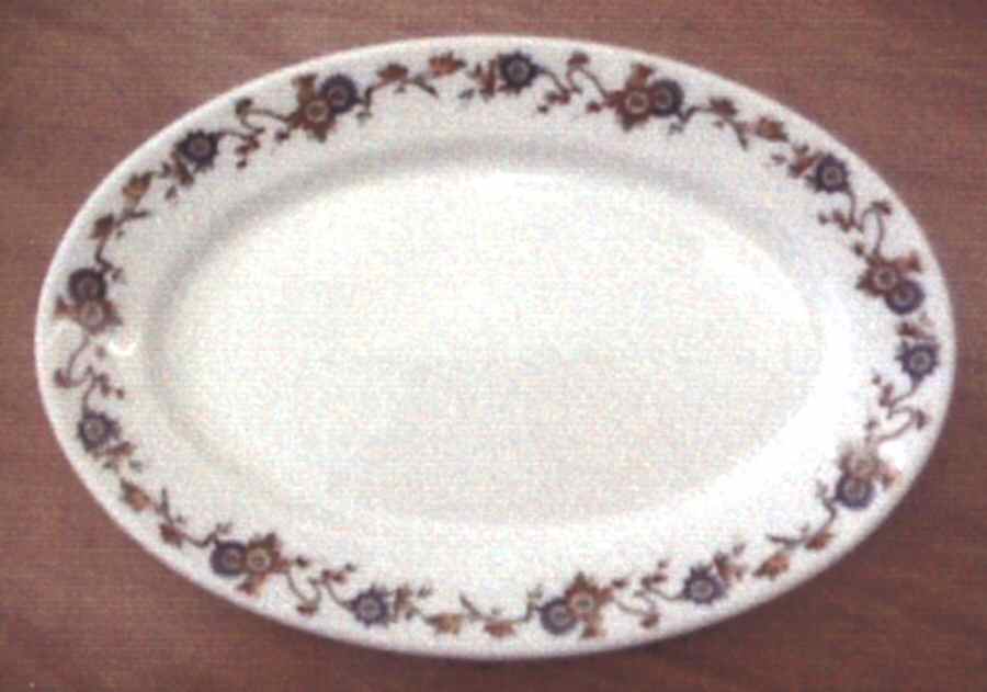 Oxford 14" Oval Serving Platter by Syracuse-1