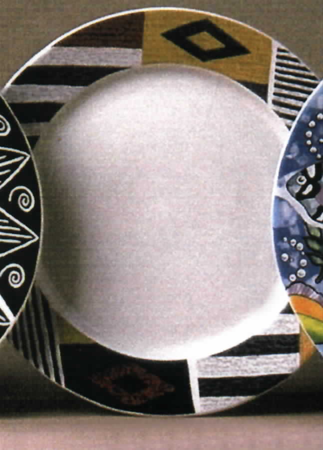 Banner Dinner Plate by Sakura-1