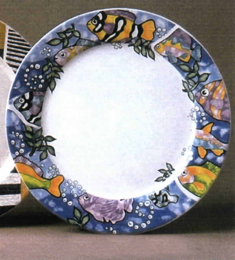 Bermuda Dinner Plate by Sakura-1