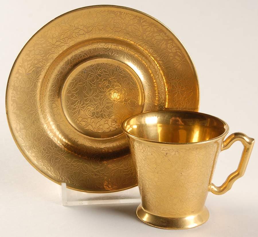 SFR1 Footed Demitasse Cup & Saucer Set by Stouffer-1