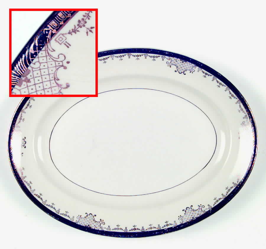1172 11" Oval Serving Platter by Steubenville-1