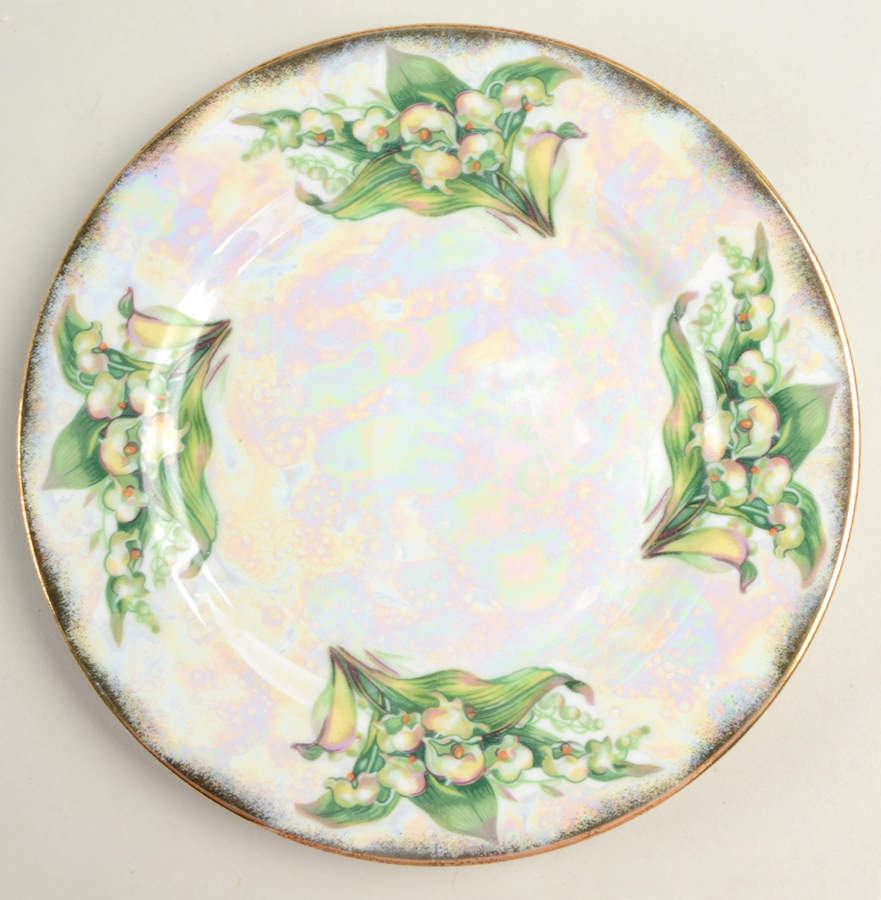 Flower of the Month Salad Plate by Sterling China (Japan)-1