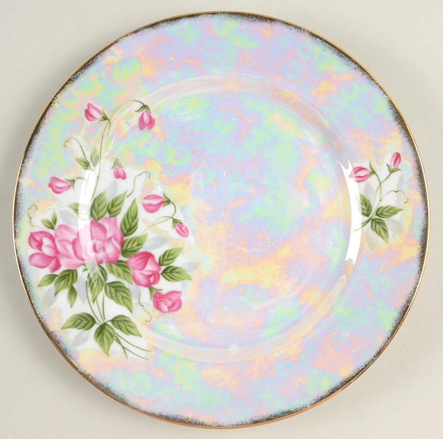 Flower of the Month Salad Plate by Sterling China (Japan)-1
