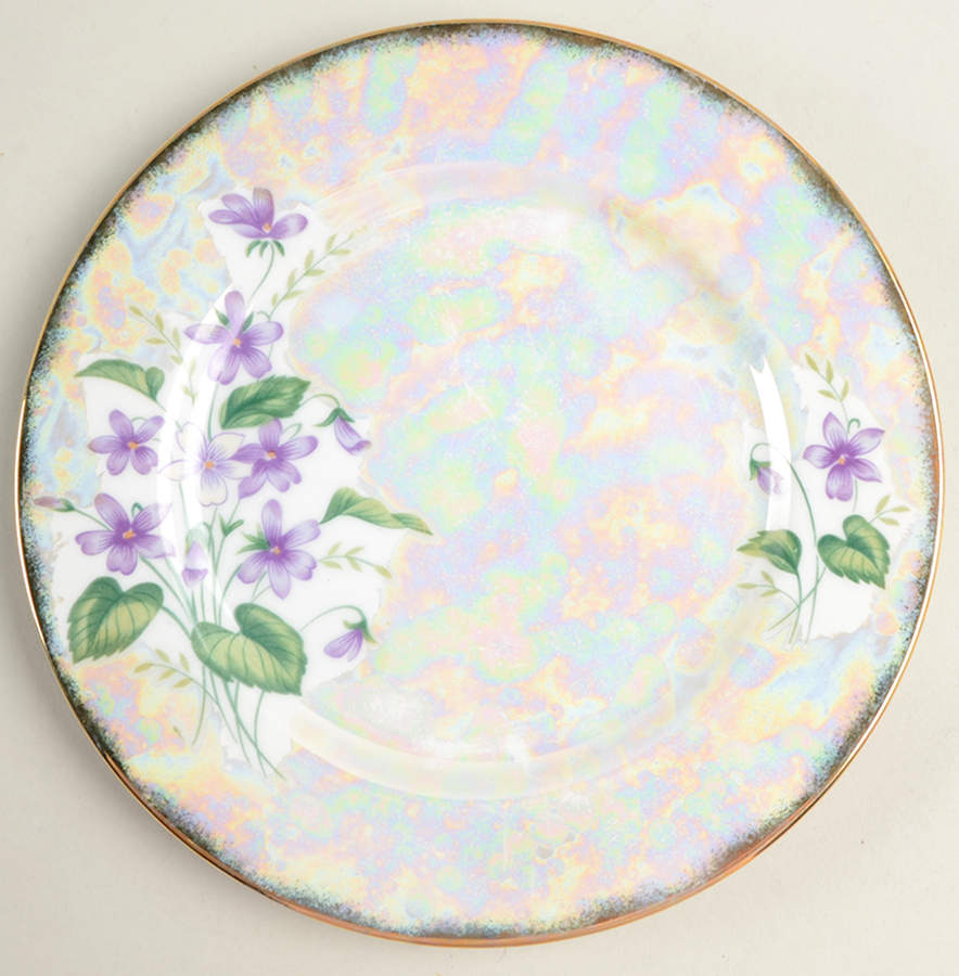 Flower of the Month Salad Plate by Sterling China (Japan)-1