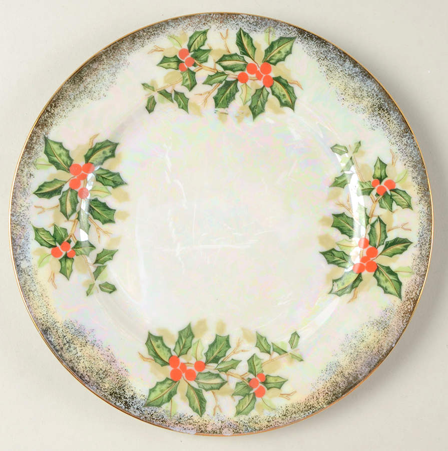 Flower of the Month Salad Plate by Sterling China (Japan)-1