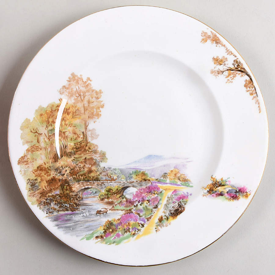 Heather Luncheon Plate by Shelley-1