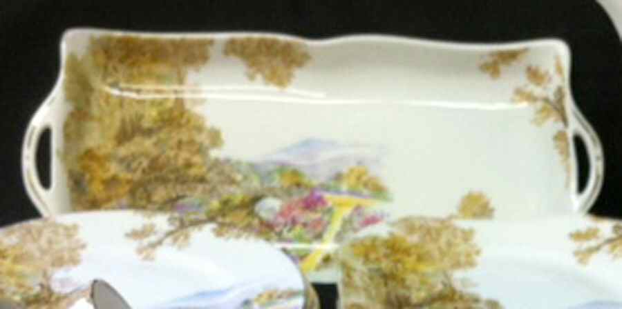 Heather Large Sandwich Tray by Shelley-1